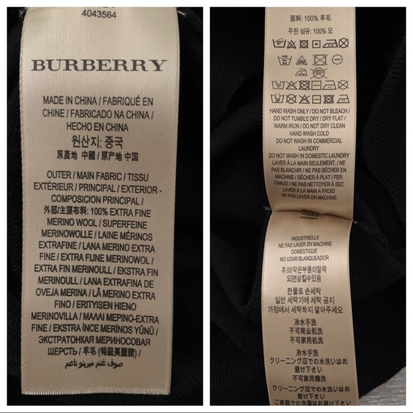 Burberry Buckle Detail Merino Wool Sweater - Picture 7 of 9